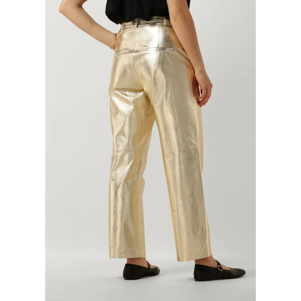 Ibana Metallic Perfecta Broek Yellow Dames