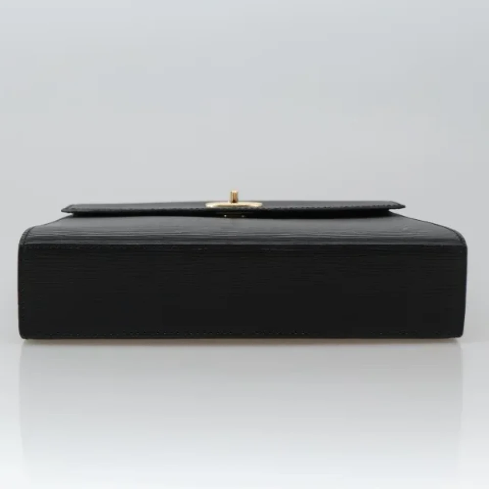 Louis Vuitton Vintage Pre-owned Leather handbags Black Dames