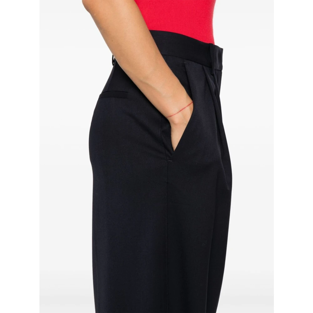 P.a.r.o.s.h. Blauwe Broek Blue Dames