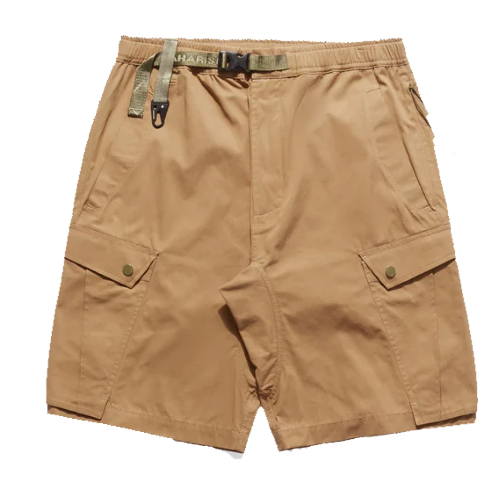 Maharishi Technische Cargo Shorts Brown Heren