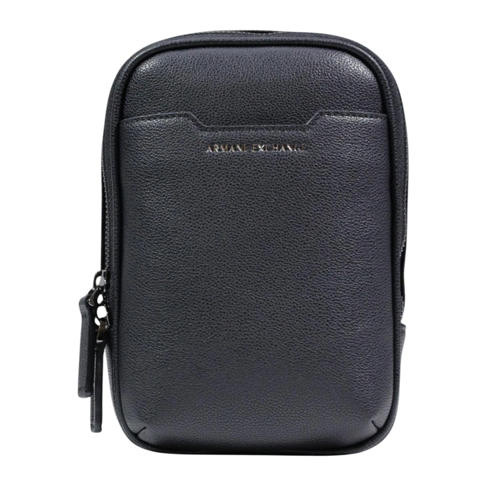 Armani Exchange Men's Black Alex Sling Bag