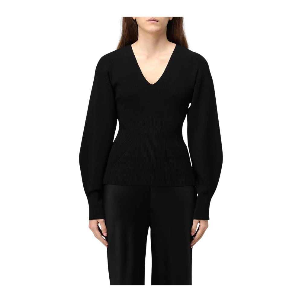 Knitwear > V-neck Knitwear - - Alberta Ferretti - Modalova