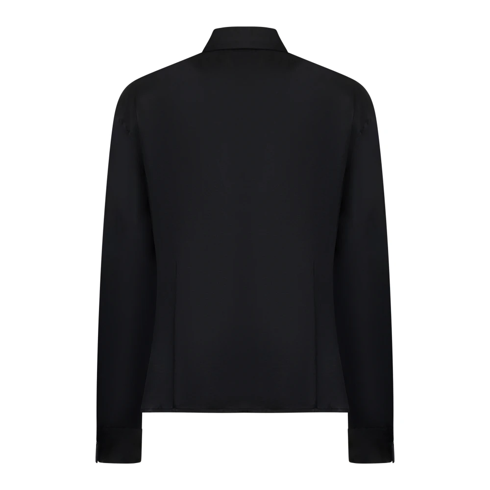 Kaos Zwarte Overhemden Collectie Black Dames