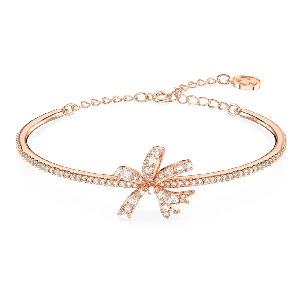 Swarovski Women's Yellow Bracelets, One Size, Bow Bracelet