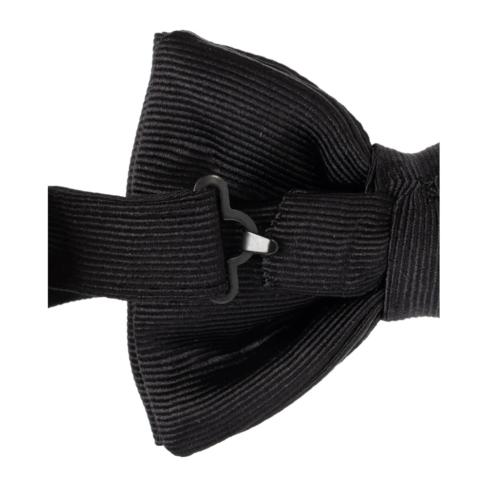 Tom Ford Zijden vlinderstrik Black Heren