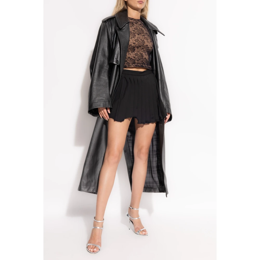 Balenciaga Kanten top Black Dames
