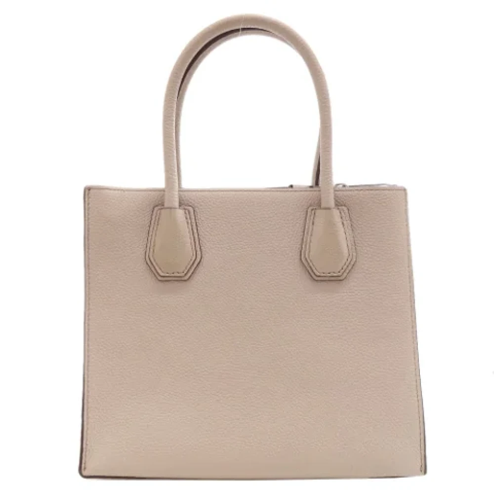 Michael Kors Pre-owned Leather handbags Gray Dames