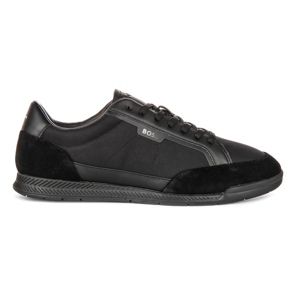 Hugo Men's Black Slim Profile Trainers For - Sneakers - 10 Uk - Shoes