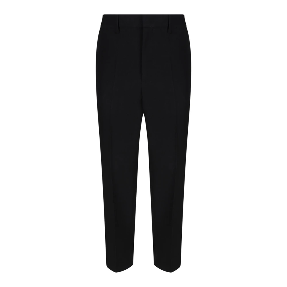 Jil Sander Men's Black Tapered Trousers