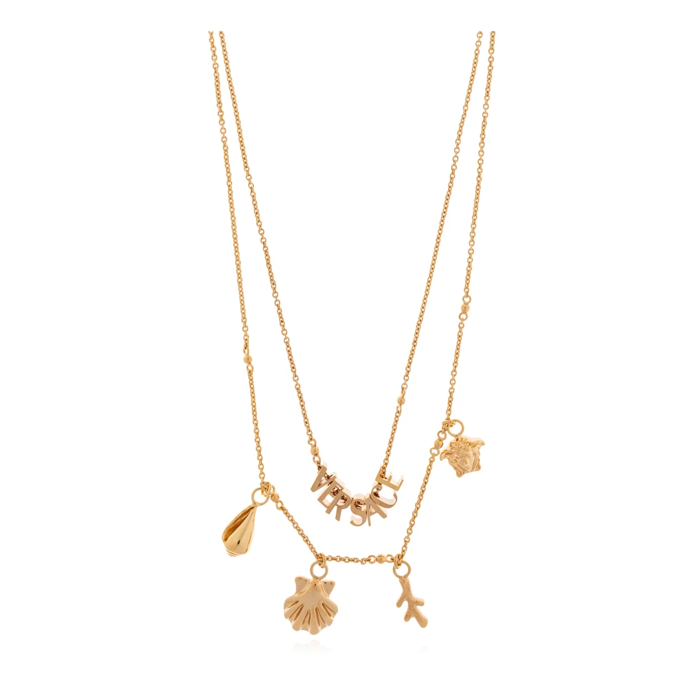 Versace Mujer Amarillo - Collar Con Amuletos - Accessories - One Size
