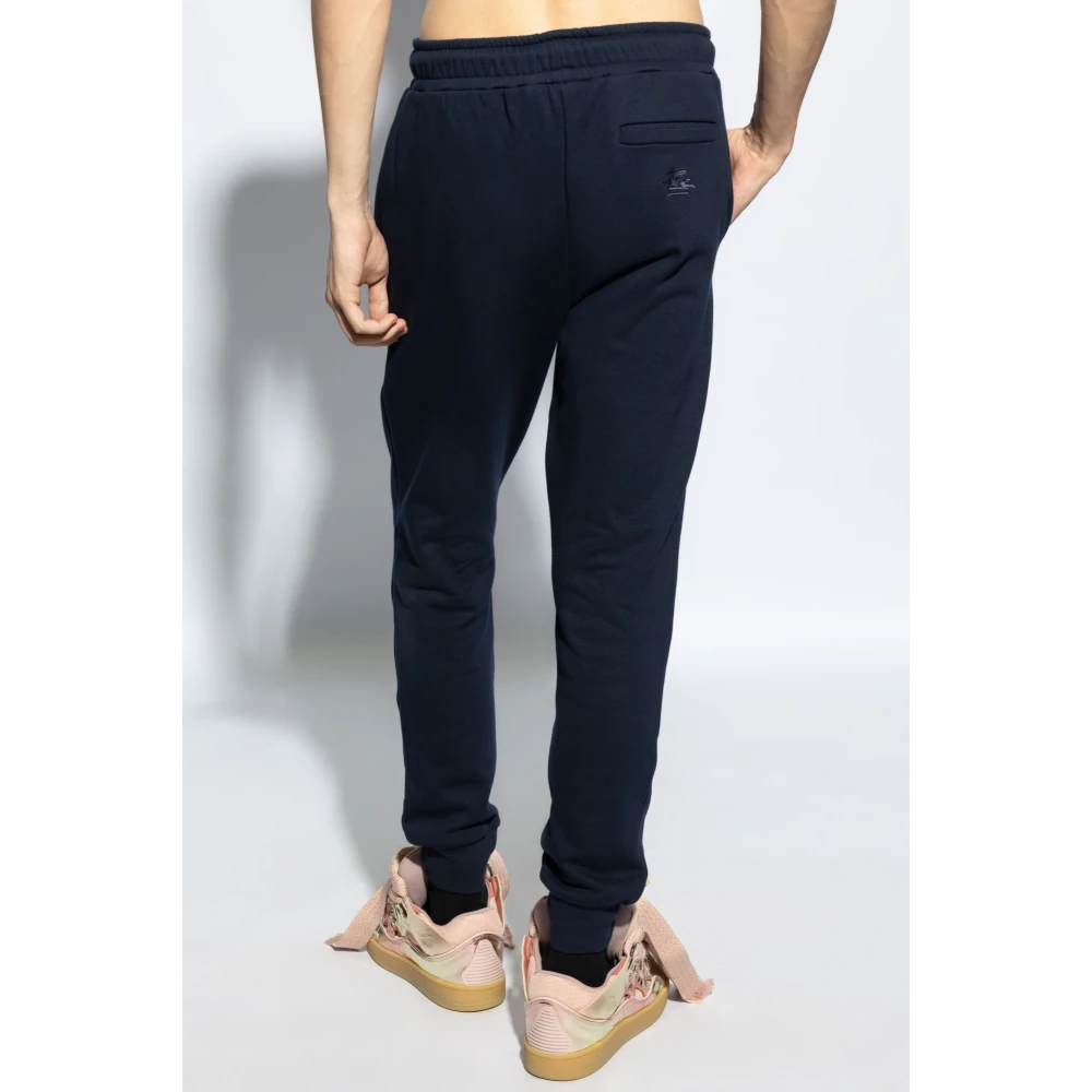 ETRO Sweatpants Blue Heren