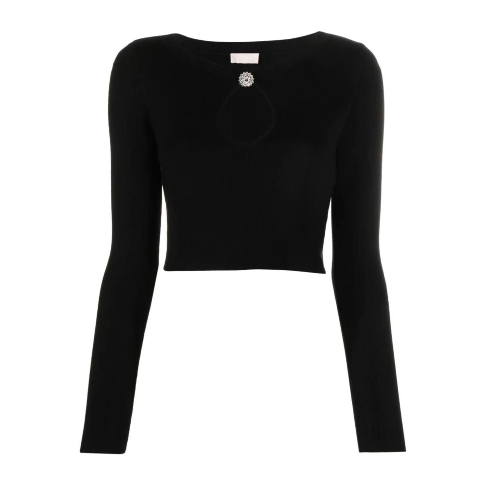 Liu Jo Donna Nero Top, M, New,