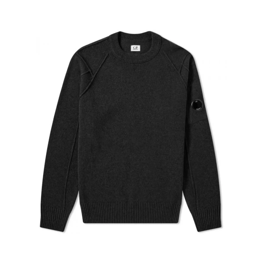 Classic Crew Neck Lambswool Knitwear | C.P. Company | Round-neck 