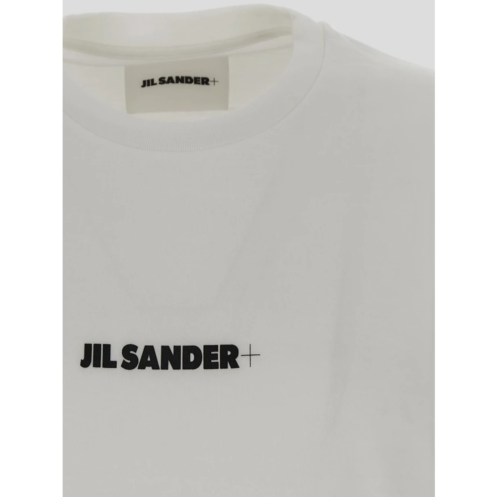 Jil Sander Katoenen T-shirt White Heren