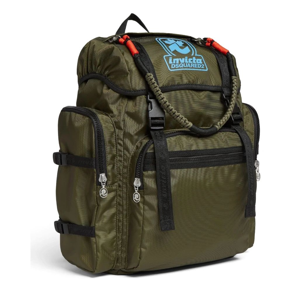 Dsquared2 XL Rugzak voor Outdoor Avonturen Green Heren
