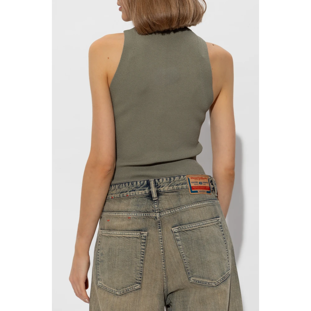 Diesel Top M-Caddix-Top Green Dames
