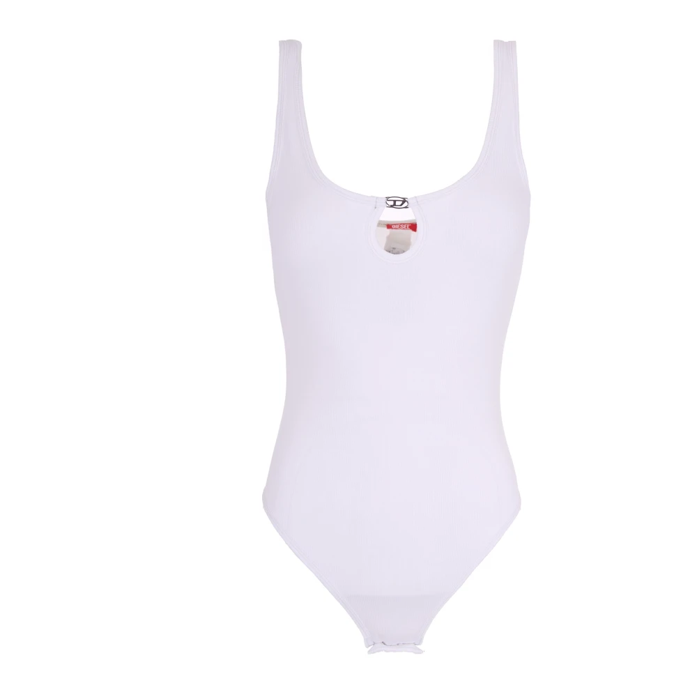 Diesel White Maura Bodysuit - Female - Swimsuits - M - Swimwear