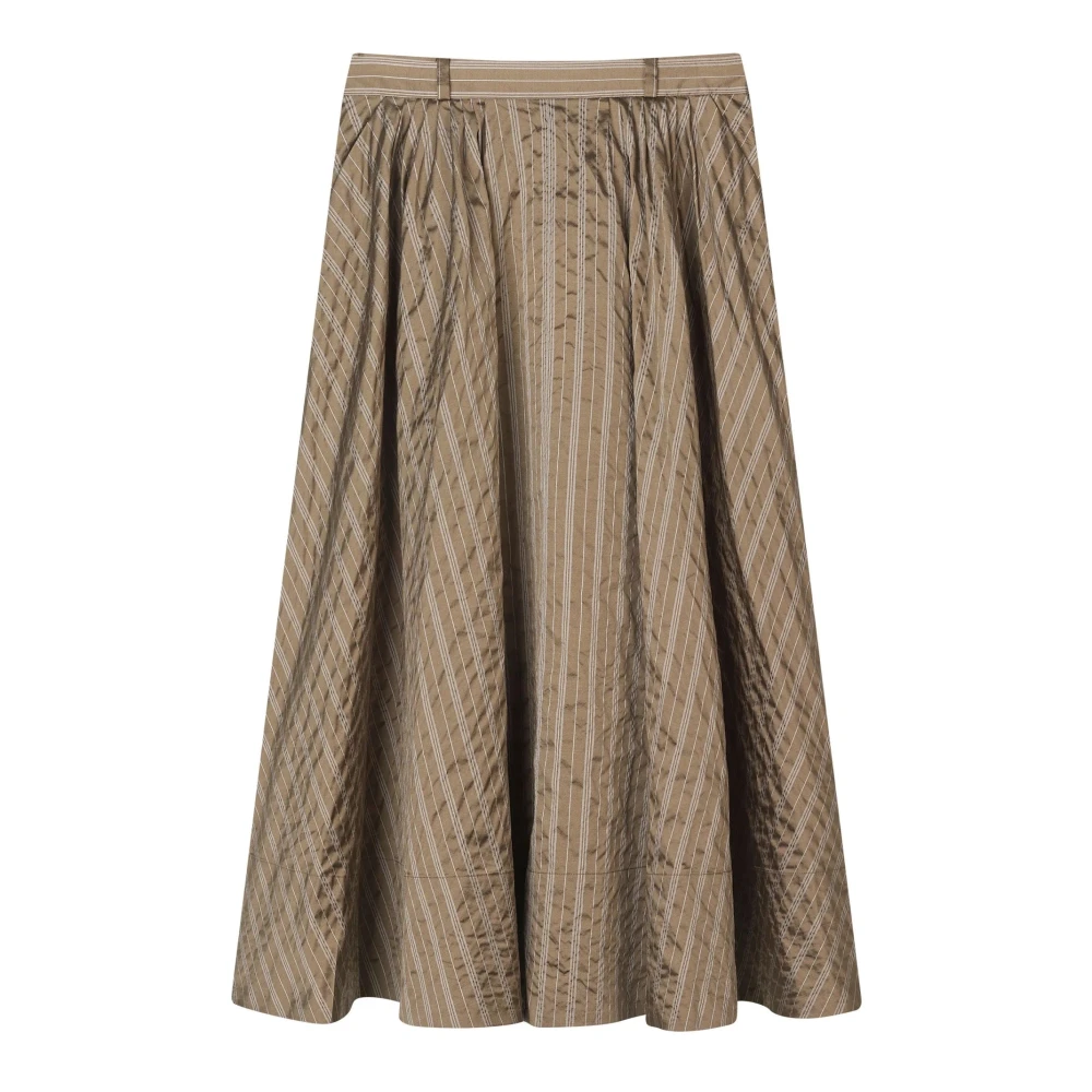 Skirts > Midi Skirts - - Mark Kenly Domino Tan - Modalova