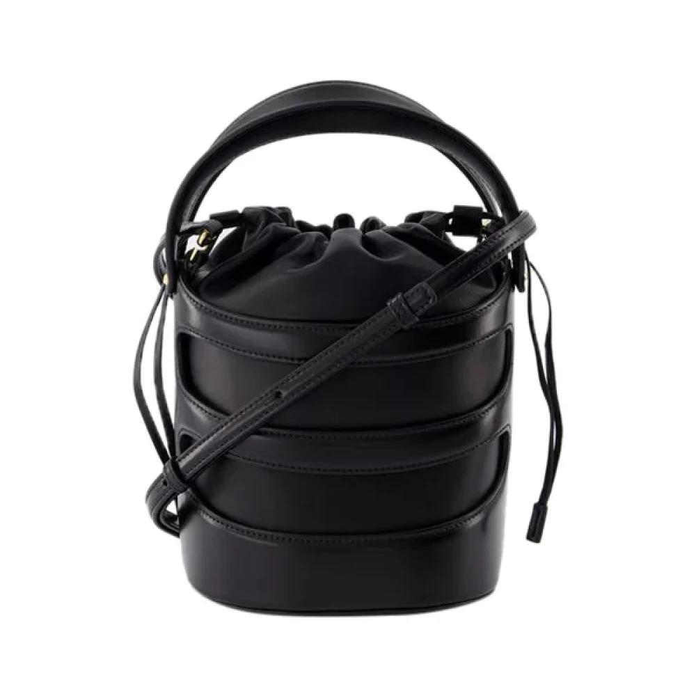 alexander mcqueen Leather handbags Black Dames