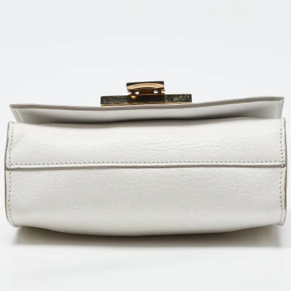 Jimmy Choo Pre-owned Leather crossbody-bags White Dames