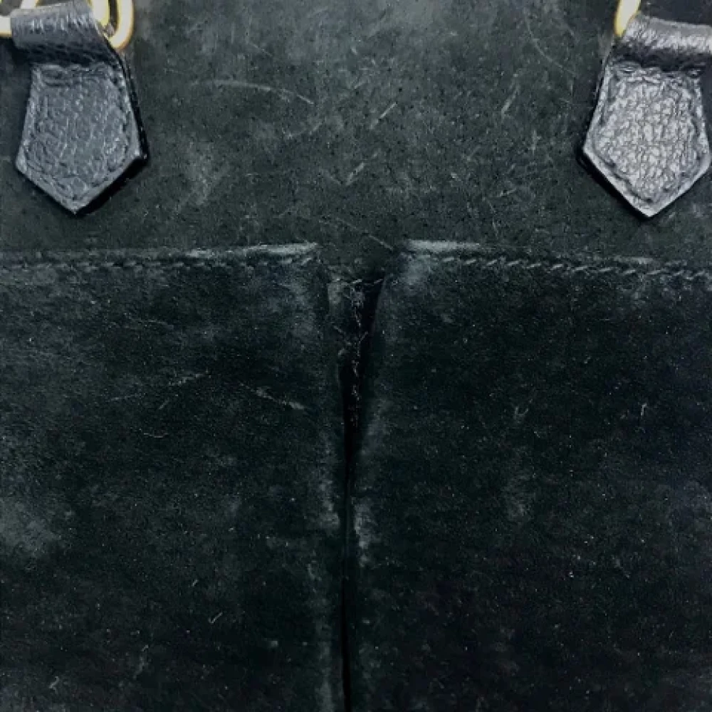 Gucci Vintage Pre-owned Suede gucci-bags Black Dames