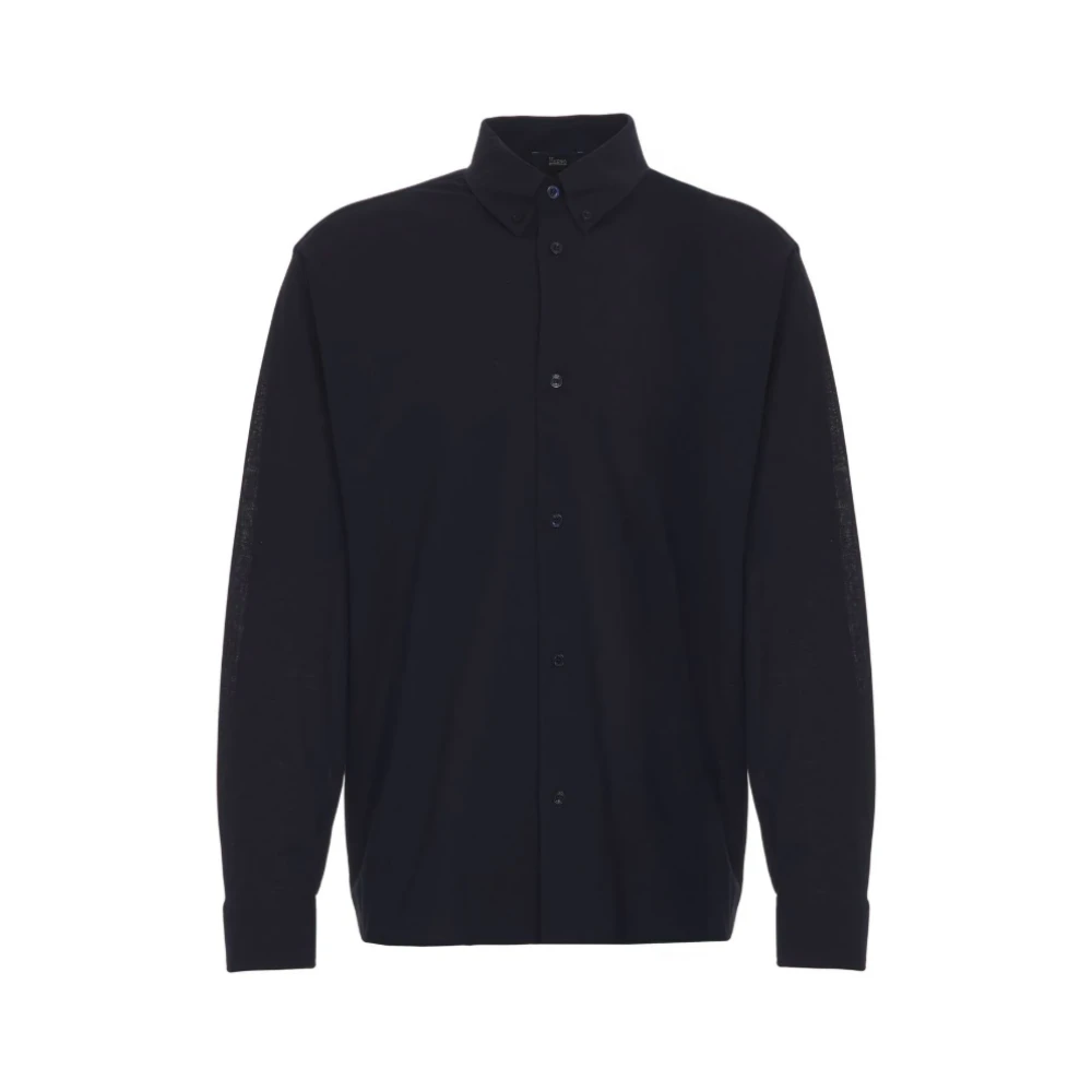 Herno Hombre Azul Camisas, Talla: L