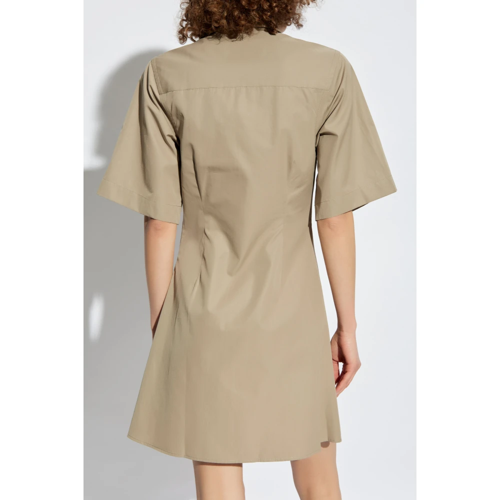 Ami Paris Shirtjurk met korte mouwen Beige Dames