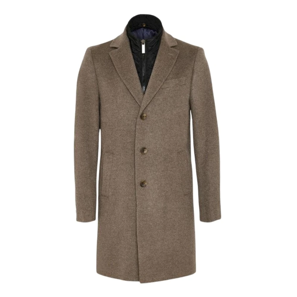 Coats > Single-Breasted Coats - - Sand - Modalova