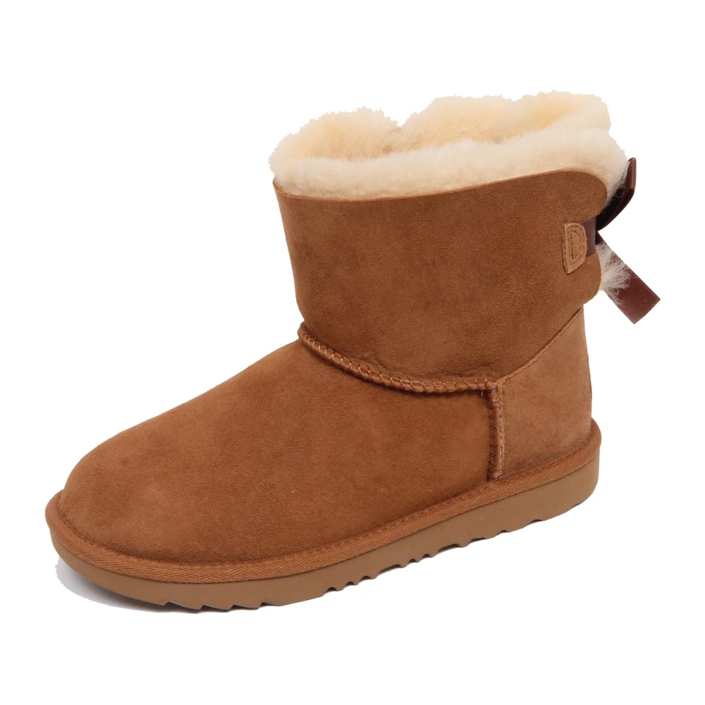 Ugg Brown Kids Boots, Female, 31 Eu, Mini Bailey Bow Ii