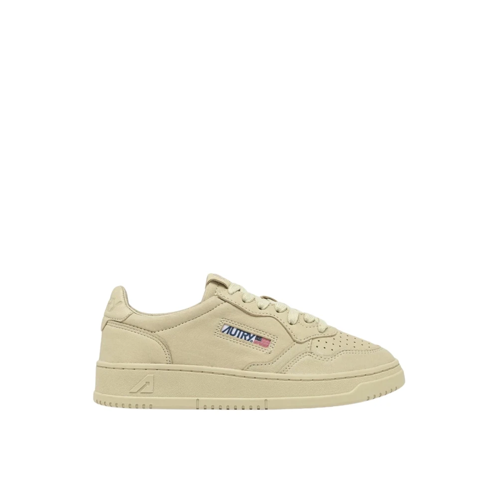 Autry Medalist Low Heren Schoenen Beige