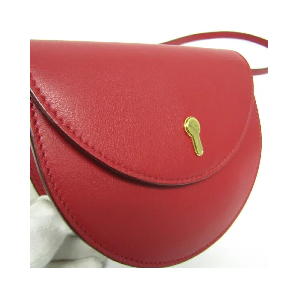 Bally Pre-owned Leather crossbody-bags Red Dames