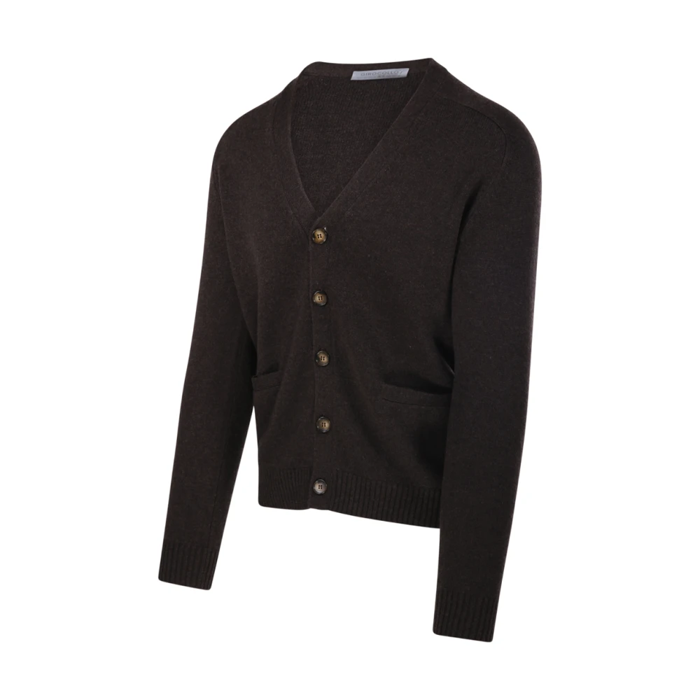 Cashmere Company Moka Cardigan Brown Heren