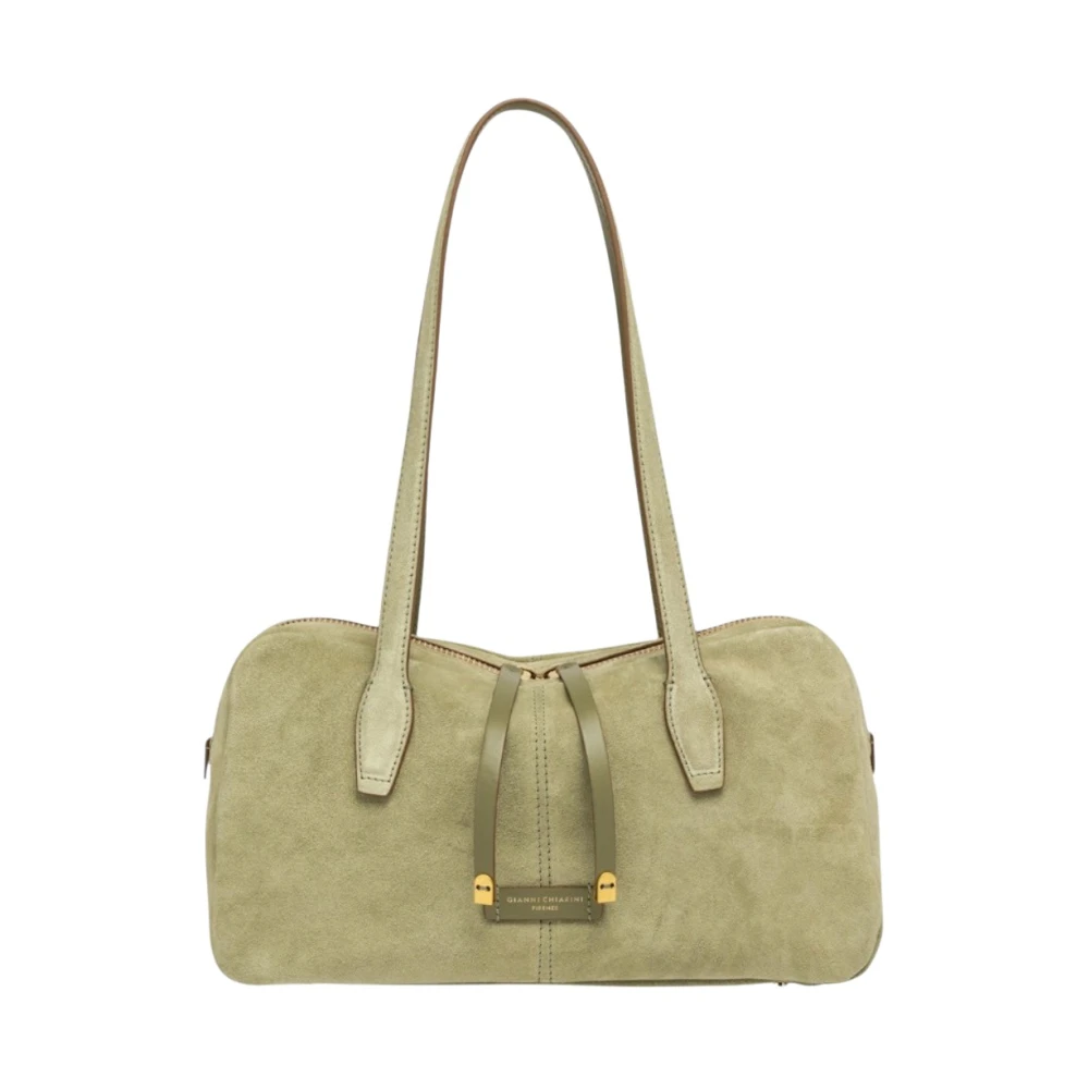 Gianni Chiarini Women's Green Shoulder Bags, One Size, Aryna Bauletto Medio