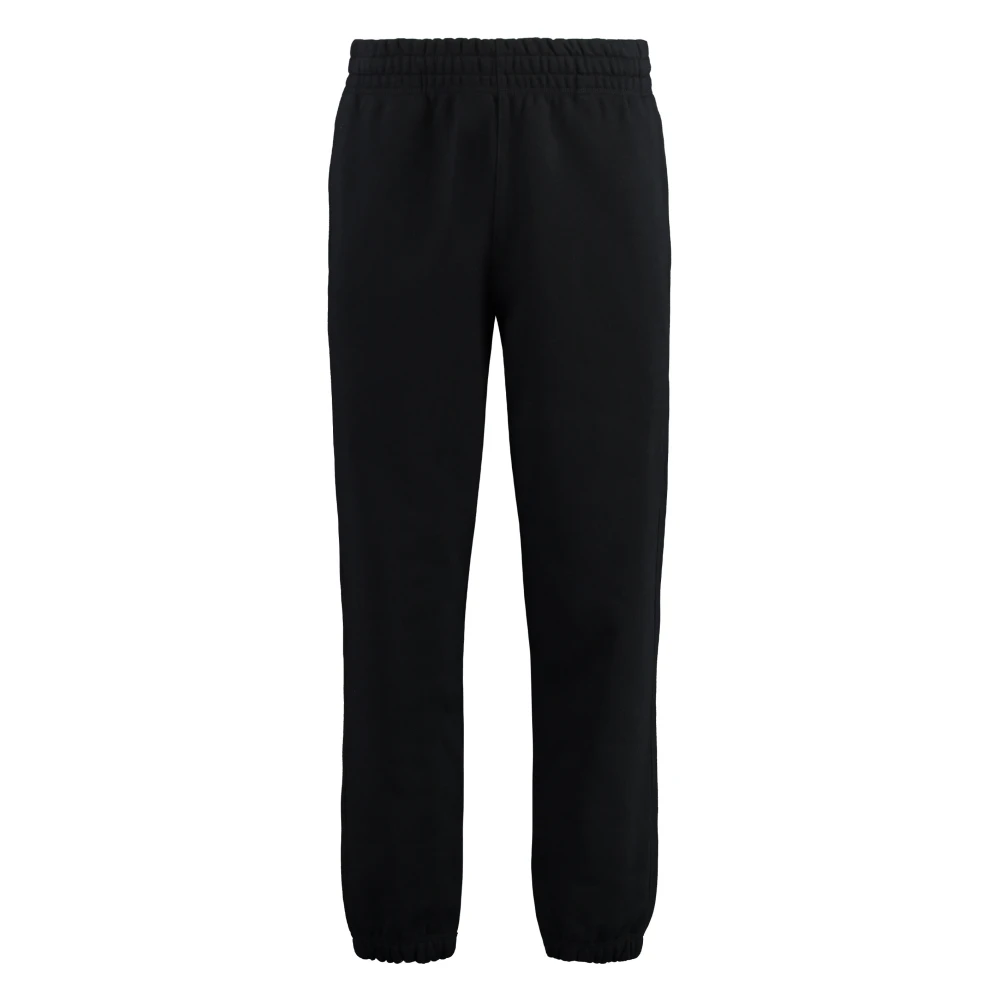 Burberry Katoenen Track-Pants met Elastische Manchetten Black Heren