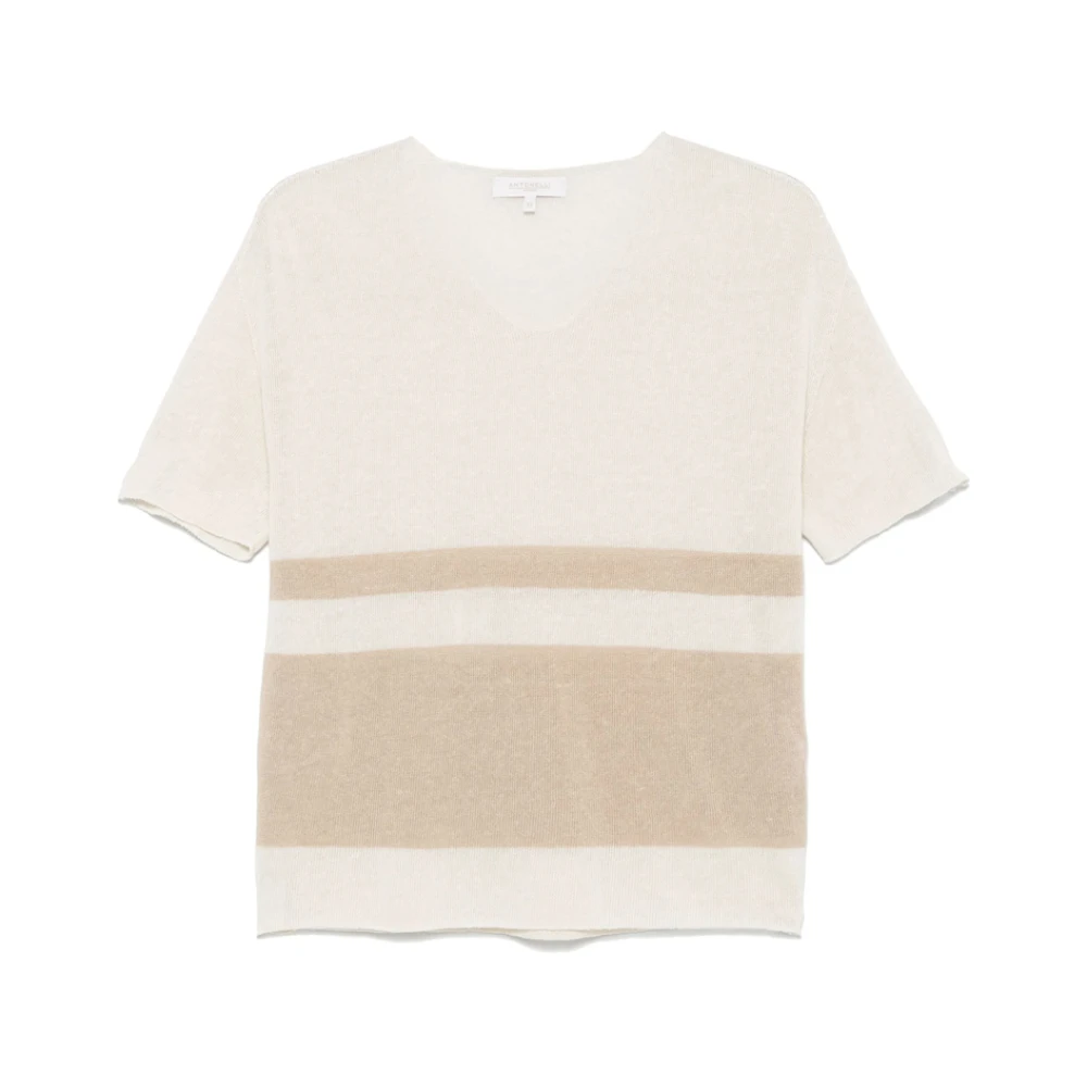 Knitwear > V-neck Knitwear - - Antonelli Firenze - Modalova