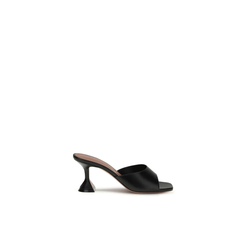 Amina Muaddi Mujer Negro Zapatos, Talla: 36 1/2 Eu