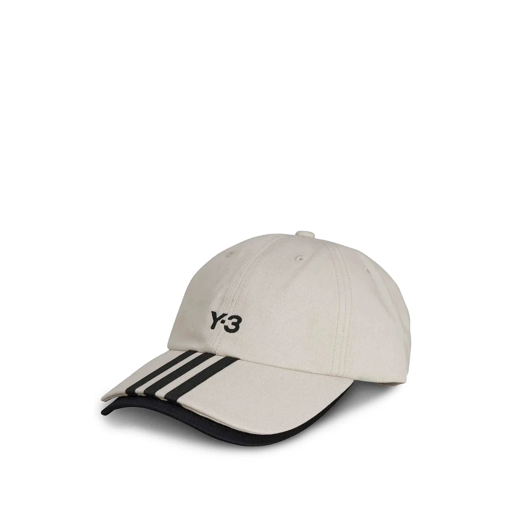 Y-3 Verstelbare Beige Pet met Gebogen Klep Beige Heren
