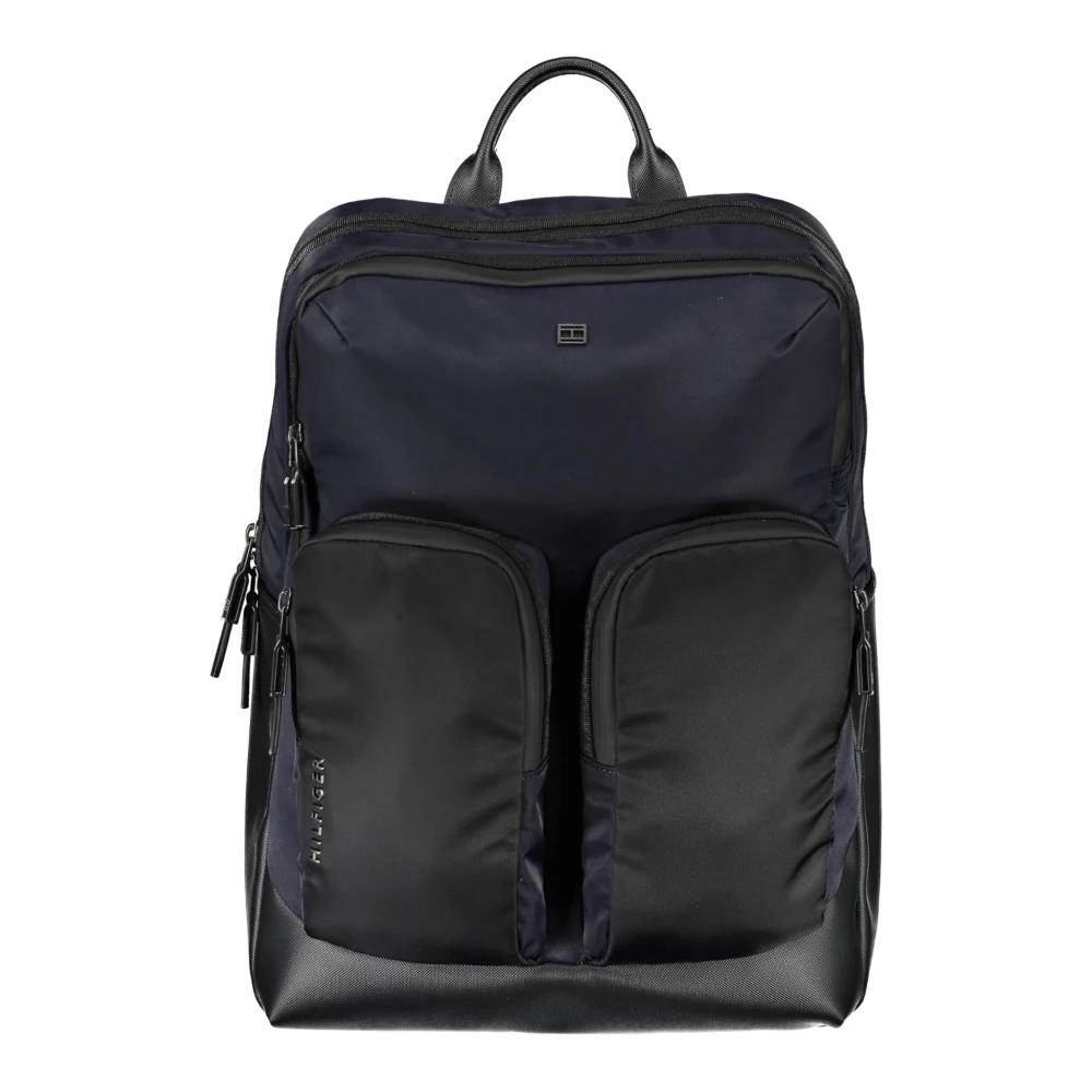 Tommy Hilfiger Blue Polyurethane Men's Backpack - Image 2