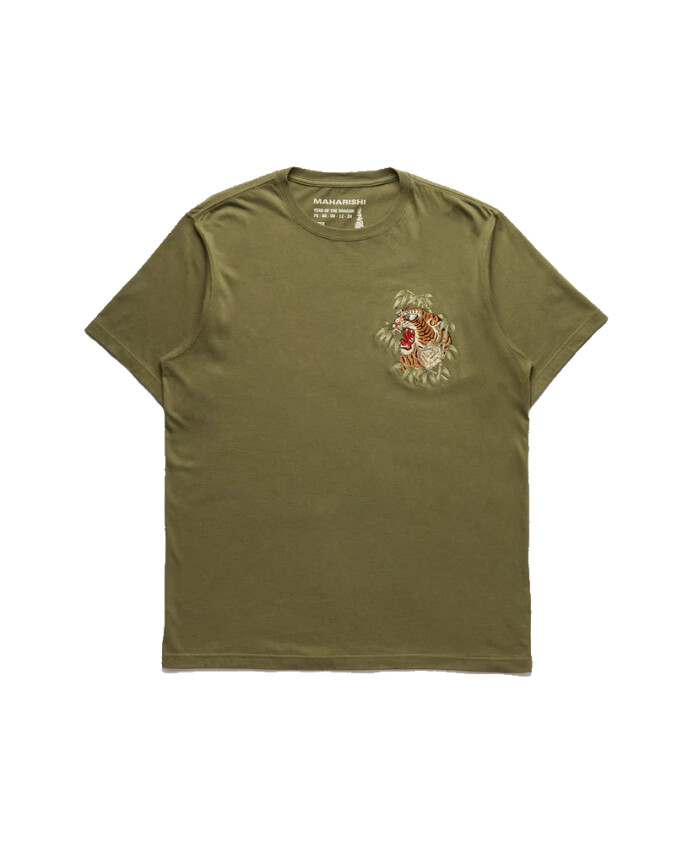 tee-tigre-de-bambou-vert-manches-courtes