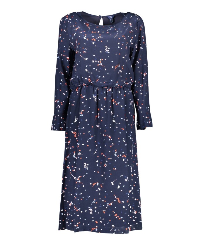 robe-midi-bleue-en-viscose