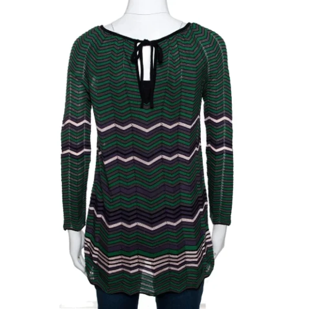 Missoni Pre-owned Cotton tops Green Dames