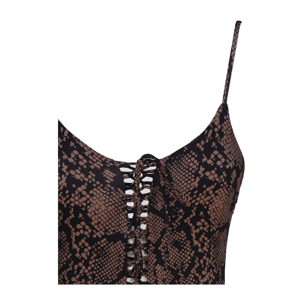 Fisico Eendelig badpak Brown Dames