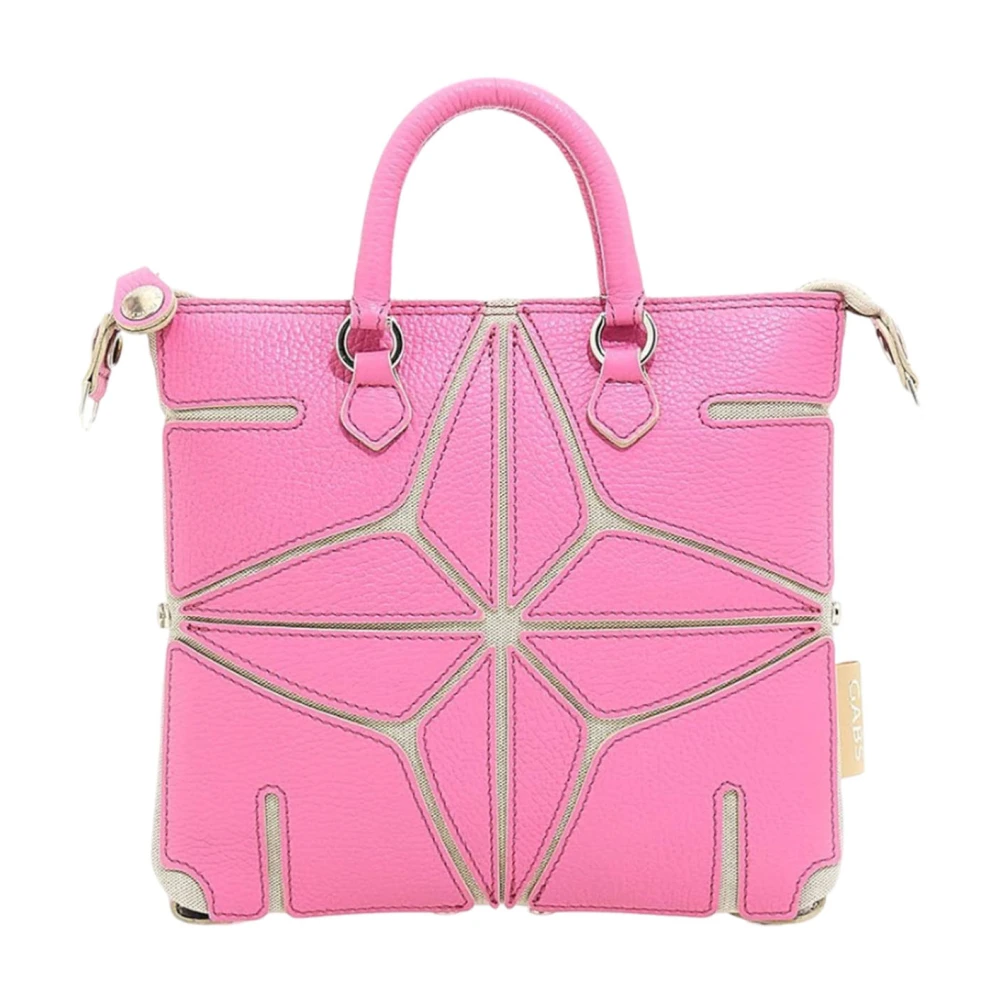 Gabs Fuchsia Leren Tas Lichtgewicht Pink Dames