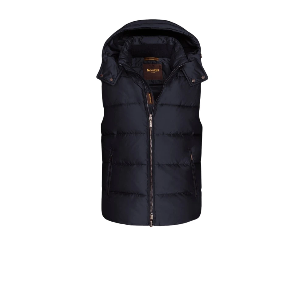 Moorer - Jackets > Vests - Blue - Moorer - Modalova