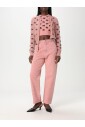 pull-en-maille-rose-a-motif-logo
