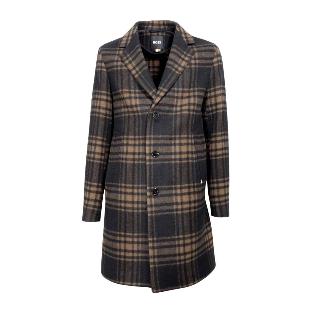 Coats > Single-Breasted Coats - - Hugo Boss - Modalova