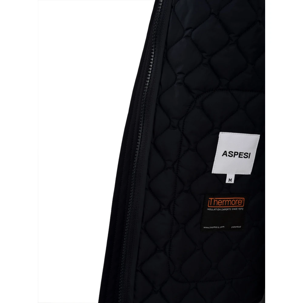 Aspesi Winterjas Blue Heren