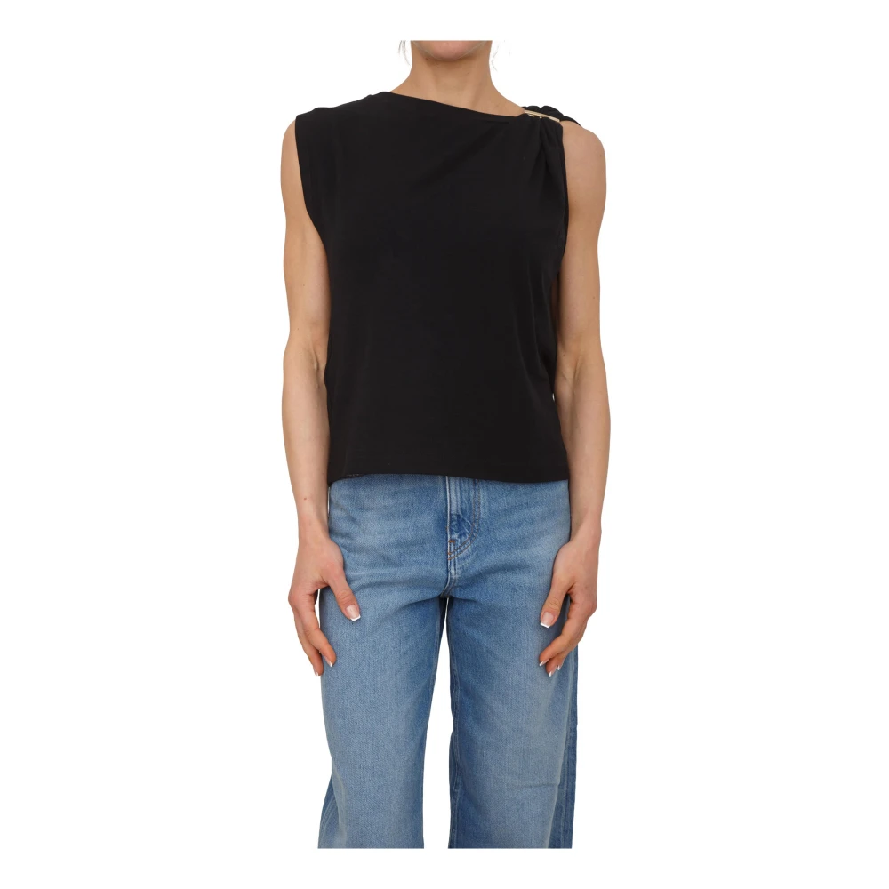 Pinko Melody Top Tops Mujer Negro S Melody Top