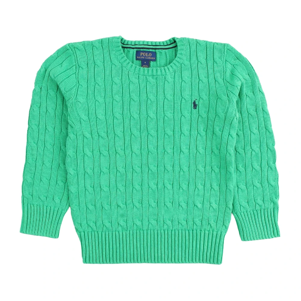 Ralph Lauren Stickad Tröja Green, Pojke