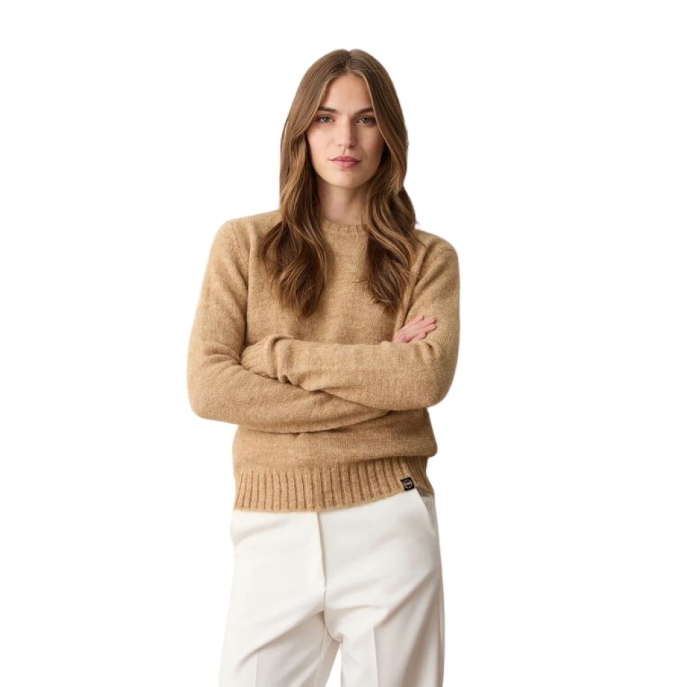 Colmar Mohair Gebreide Trui Beige Dames